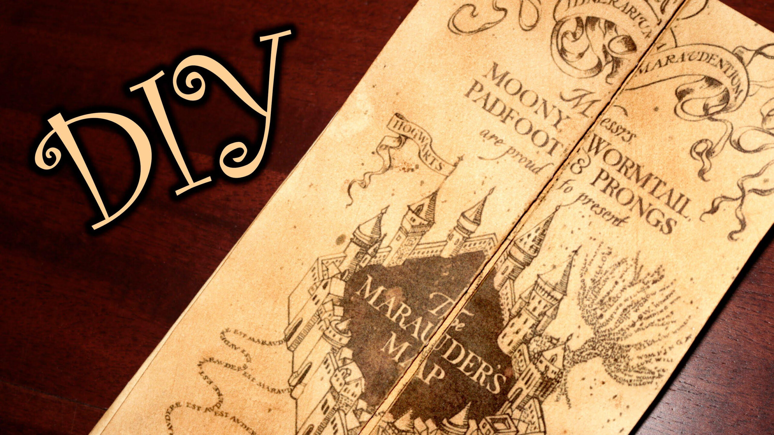 Marauders Map Wallpapers Wallpaper Cave