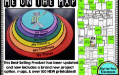 Me On The Map Activities And Printables Clutter Free Classroom