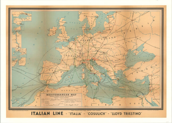 Linemap Mediterranean