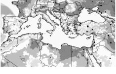 mediterranean physical map blank by pointer education tpt Mediterranean Physical Map Blank By Pointer Education TpT