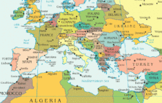 Mediterranean Sea Map Free Printable Maps