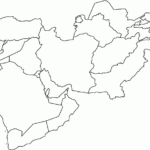 Middle East Outline Map Map Outline Map Middle East Map