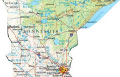 Mn State Map Of Cities Printable Map