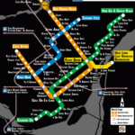 Montreal Metro Map With Anglicized Station Names Montreal Within