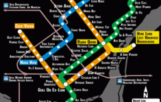 Montreal Metro Map With Anglicized Station Names Montreal Within