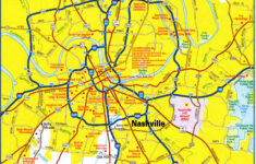 Nashville City Map Free Printable Detailed Map Of Nashville City