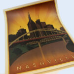 Nashville Poster Anderson Design Group Nashville TN Domtar Paper