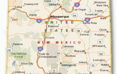 New Mexico State Map Images Printable Map