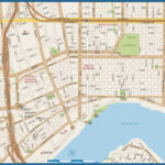 New Orleans Downtown Map Digital Creative Force