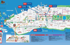 New York City Attractions Tourist Map New York City Travel