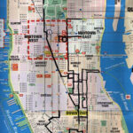 New York City Walking Map Printable Cities And Towns Map