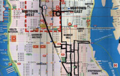 New York City Walking Map Printable Cities And Towns Map
