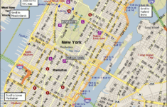 New York Map Midtown ToursMaps