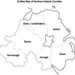 Northern Ireland Map Of Counties Map Of Garden