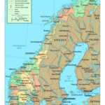 Norway Cities Map Map Of Norway With Towns Northern Europe Europe