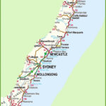 Nsw Map Poster Australian Geographic Printable Map Of Nsw