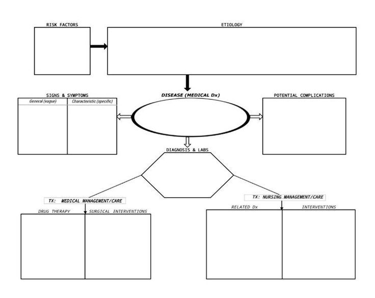 Nursing Concept Map Template Concept Map Nursing Nursing School 