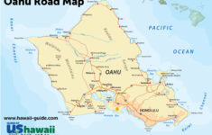 Oahu Hawaii Maps Travel Road Map Of Oahu