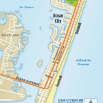 Ocean City MD Boardwalk Map Ocean City MD OCbound