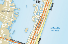 Ocean City MD Boardwalk Map Ocean City MD OCbound