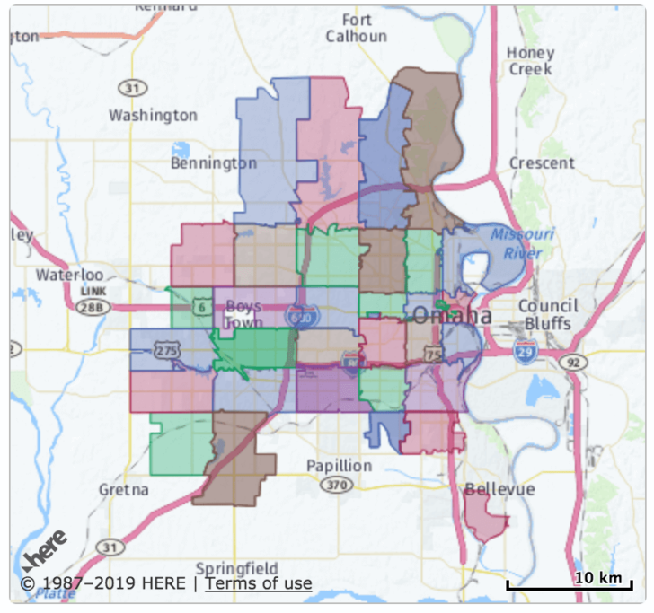 Printable Map Of Omaha With Zip Codes