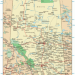 Online Map Of Alberta