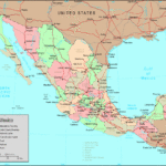 Online Map Of Mexico Large