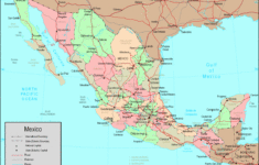 Online Map Of Mexico Large
