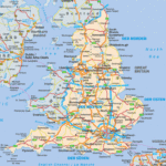 Online Maps England Map With Cities