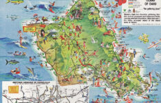 Online Maps Oahu Tourist Map
