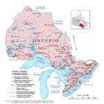 Ontario Highway Map With Regard To Printable Map Of Ontario Printable