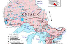 Ontario Highway Map With Regard To Printable Map Of Ontario Printable