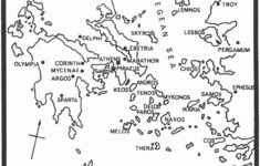 Outline Map Of Ancient Greece Printable Printable Maps