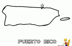 Outline Map Of Puerto Rico Printable Printable Maps