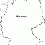 Outline Map Research Activity 1 Germany EnchantedLearning