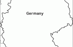 Outline Map Research Activity 1 Germany EnchantedLearning
