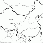 Outline Map Research Activity 3 China EnchantedLearning