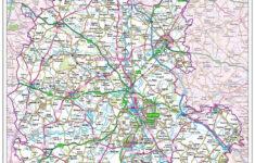 Oxfordshire County Map