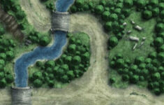 Paizo GameMastery Flip Mat Forest Path