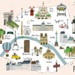 Paris City Map For Children Paris Plan Am Lie Biggs Carte Paris