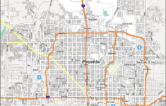 Phoenix Arizona Map GIS Geography