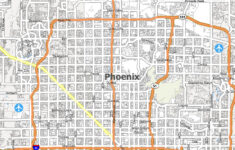 Phoenix Arizona Map GIS Geography