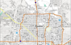 Phoenix Arizona Map GIS Geography