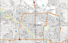 Phoenix Arizona Map GIS Geography