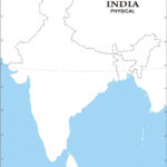 Physical Map Of India With Key