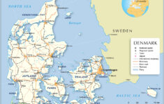 Political Map Of Denmark Nations Online Project