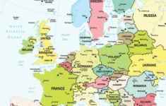 Political Map Of Europe Free Printable Maps