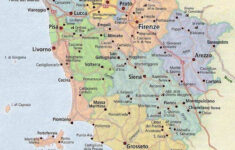 Political Map Tuscany Mapsof