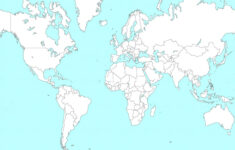 Printable A4 Size World Political Map Pdf