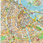 Printable Amsterdam City Map Amsterdam Map With Attractions